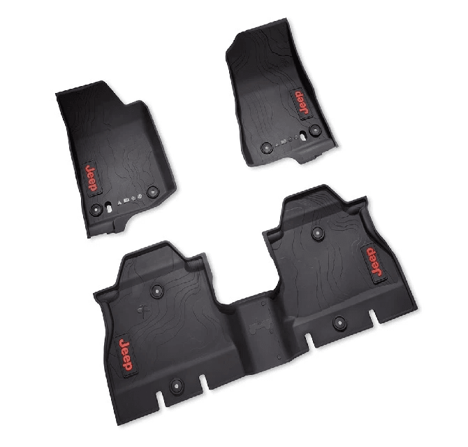 Mopar Slush Floor Mats for 2018-2026 Wrangler JL Mopar Slush Floor Mats for 2018-2026 Wrangler JL